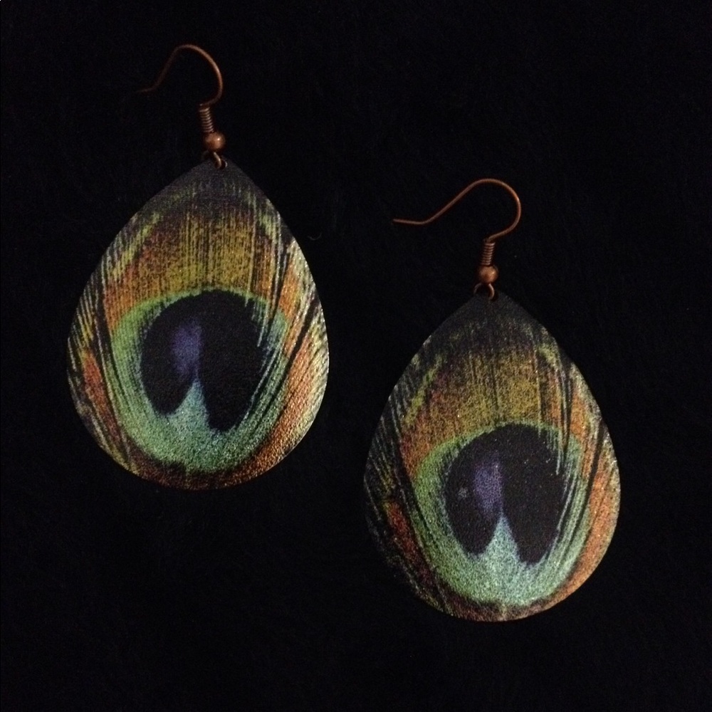 Peacock Earrings